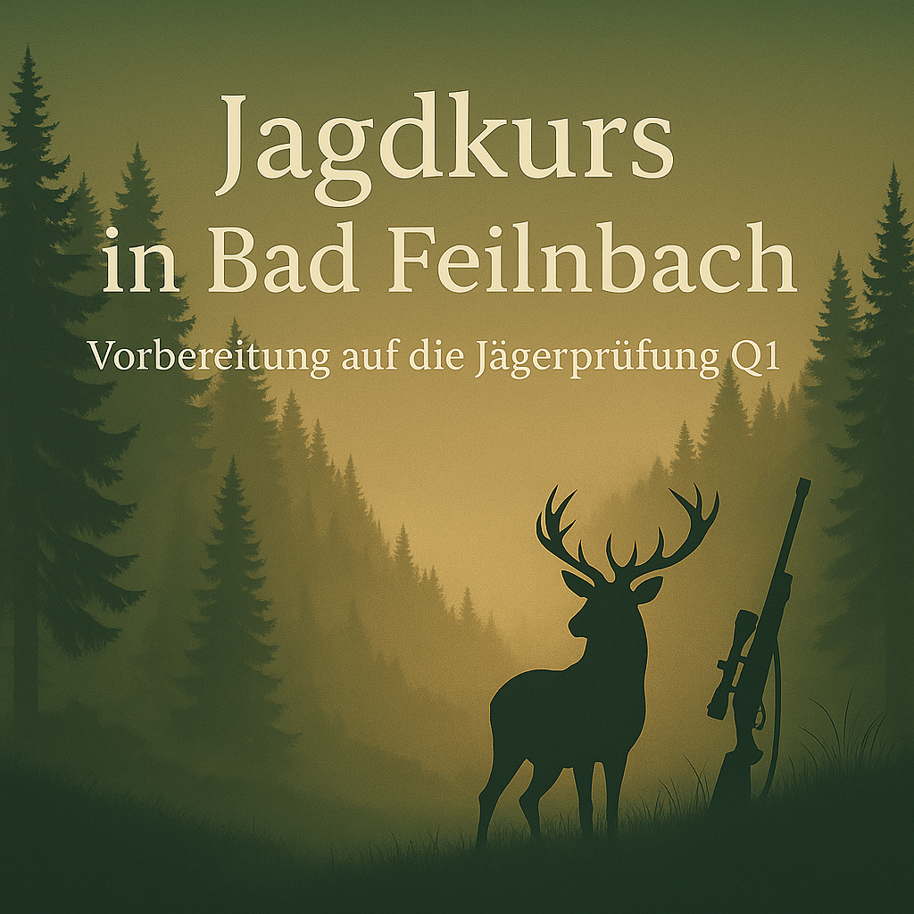 Jagdkurs in Bad Feilnbach - Vorbereitung auf die Jägerprüfung Q1 - Hunters World