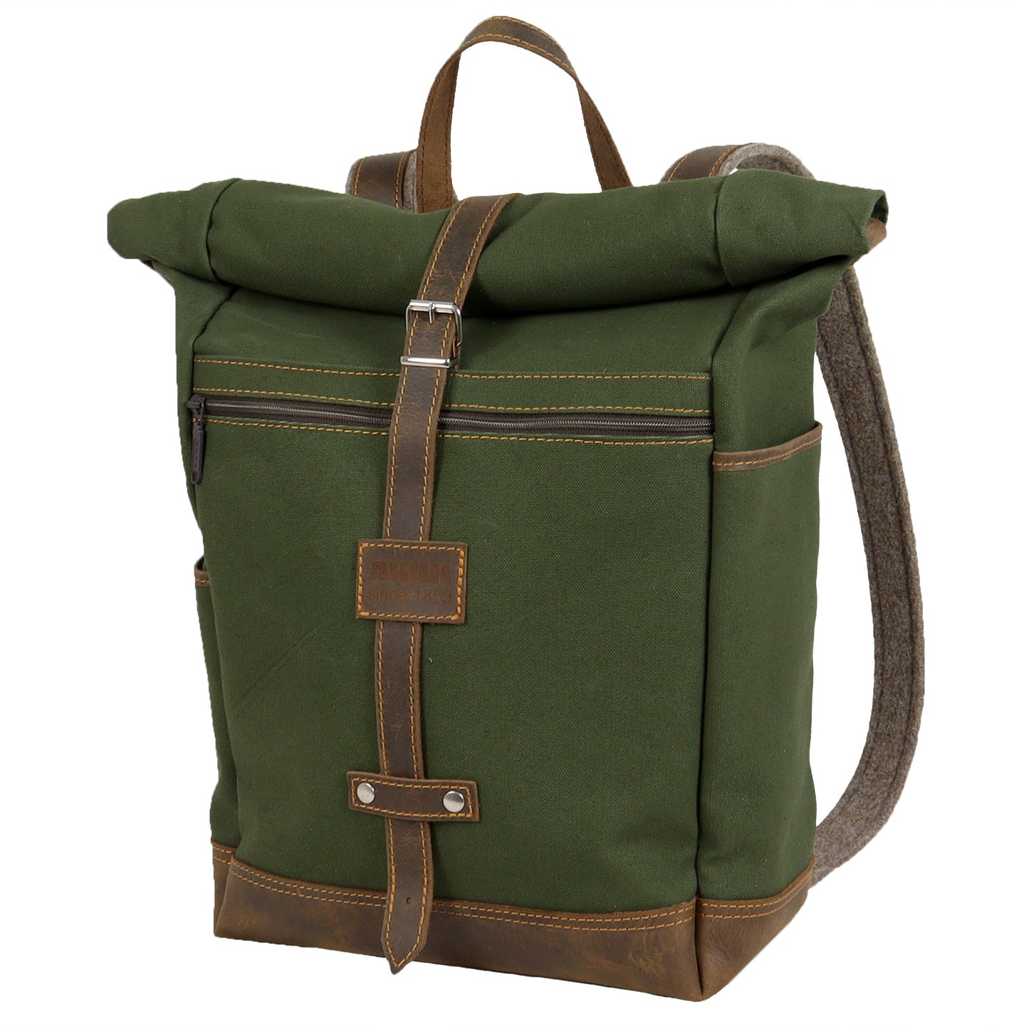 AKAH Rolltop-Rucksack aus Canvas - Hunters World