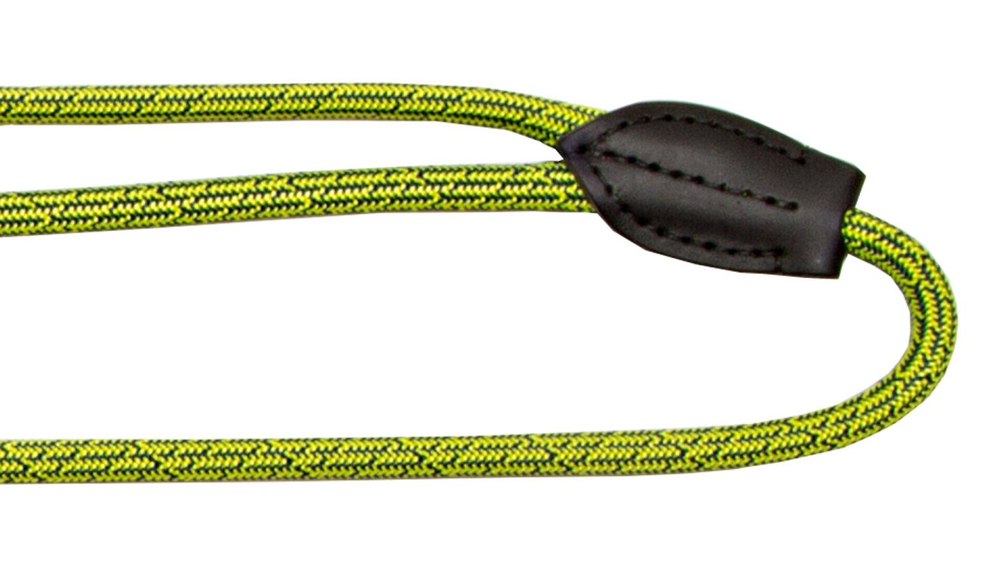 AKAH Umhängeleine Dog Rope Stahlblau-Neongelb - Hunters World