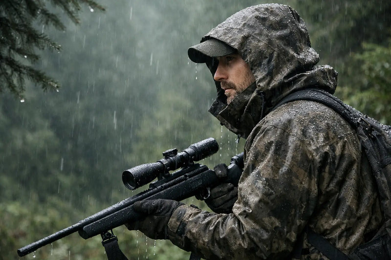 Lautlose Jagdjacke bei Regen richtig wählen