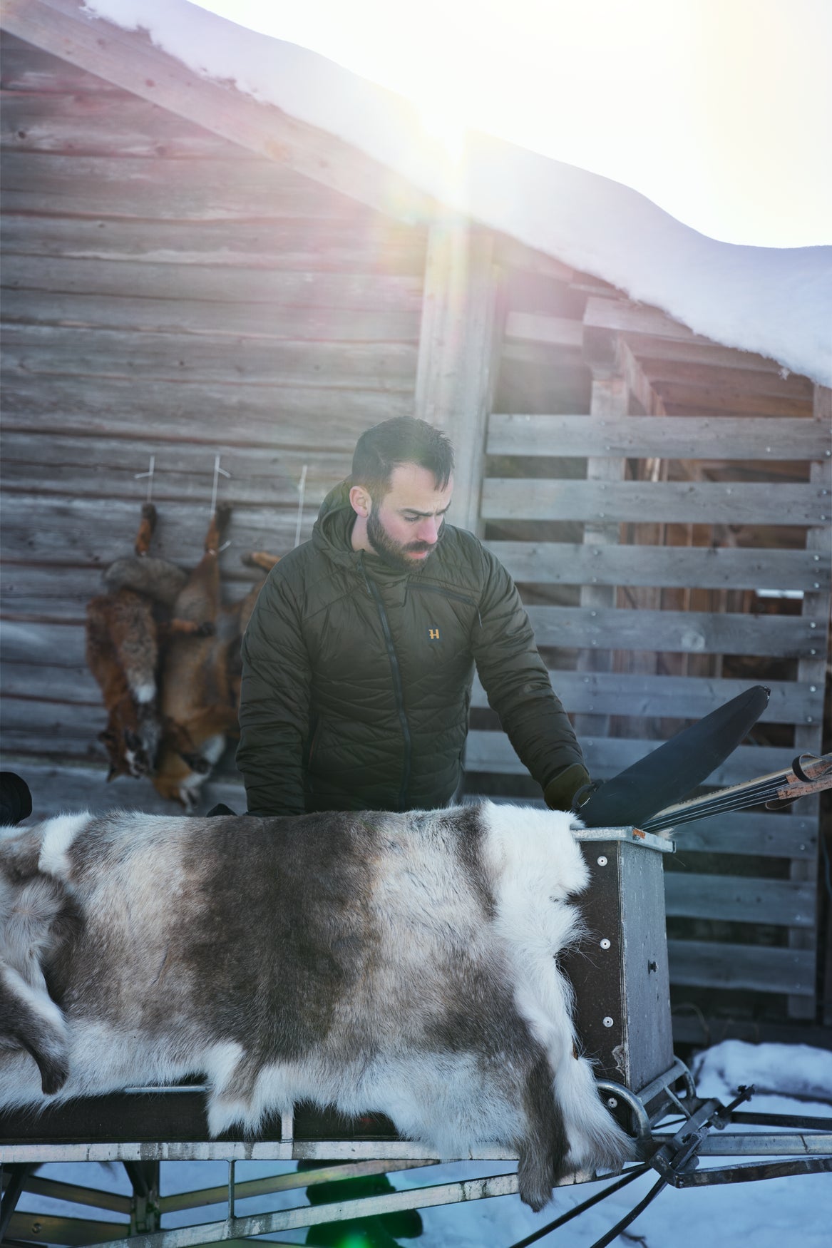 Härkila Logmar Insulated Packable Hooded Jacke