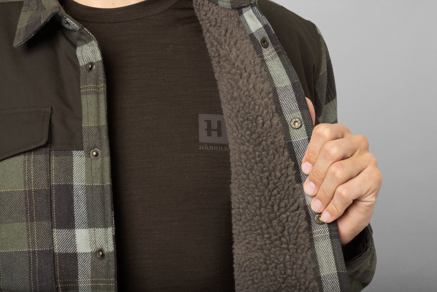 Härkila Asmund Insulated Wool Hemdjacke