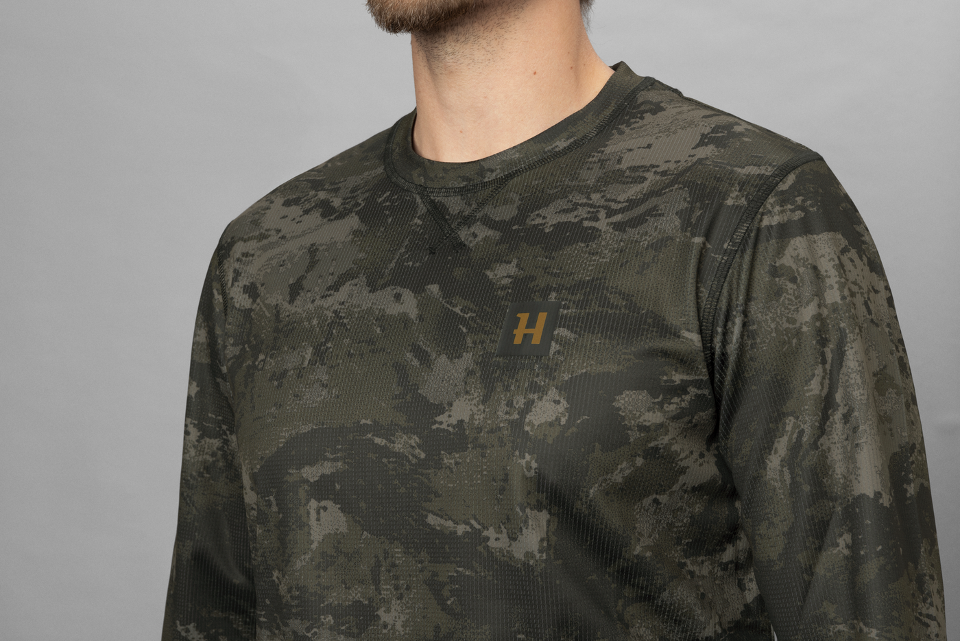 Härkila Noctyx Camo Langarmshirt