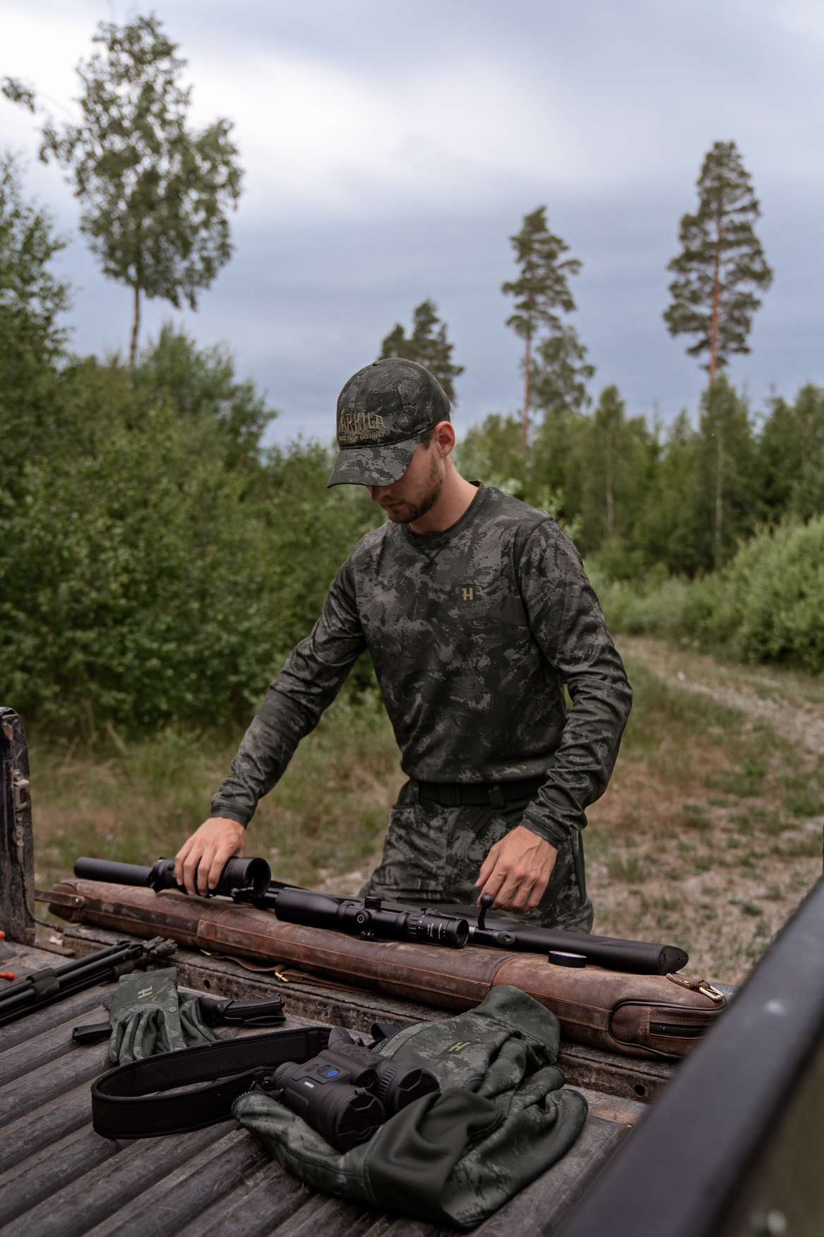 Härkila Noctyx Camo Langarmshirt