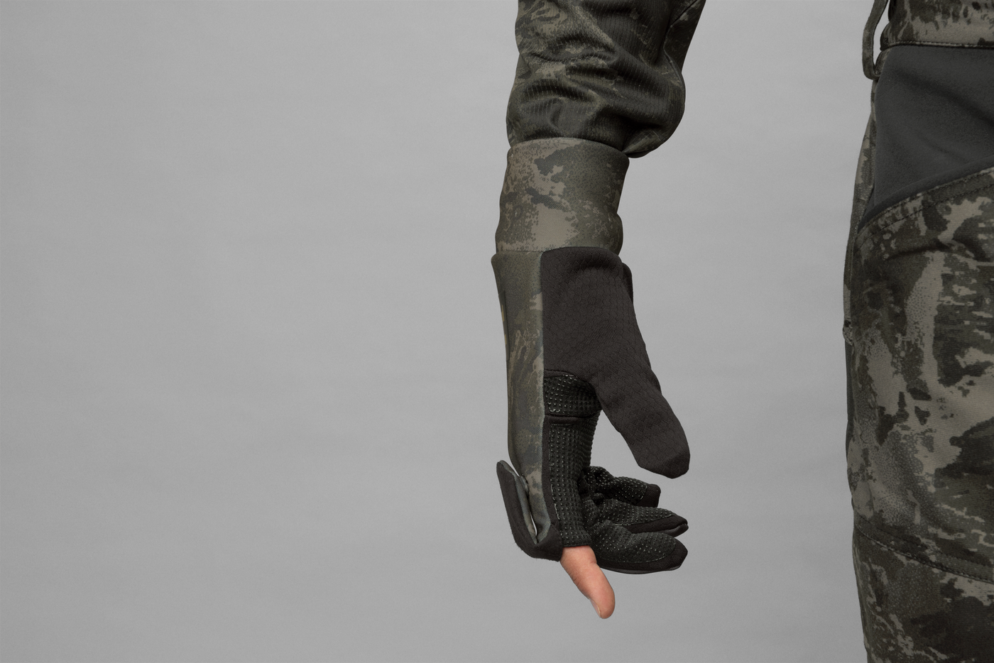 Härkila Noctyx Camo Fleecehandschuhe