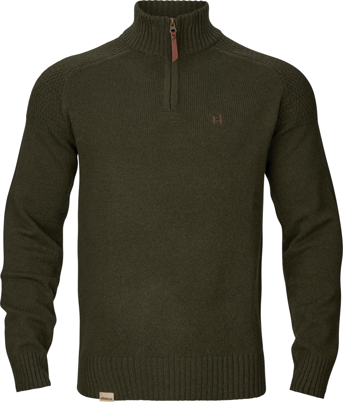 Härkila Vincent Merino-Pullover mit halbem Reißverschluss