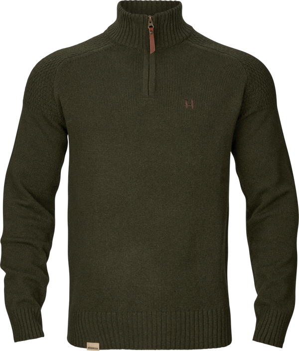 Härkila Vincent Merino-Pullover mit halbem Reißverschluss