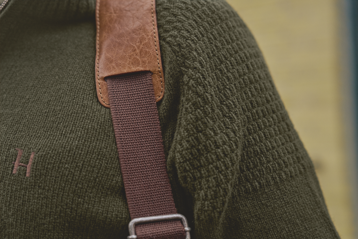 Härkila Vincent Merino-Pullover mit halbem Reißverschluss