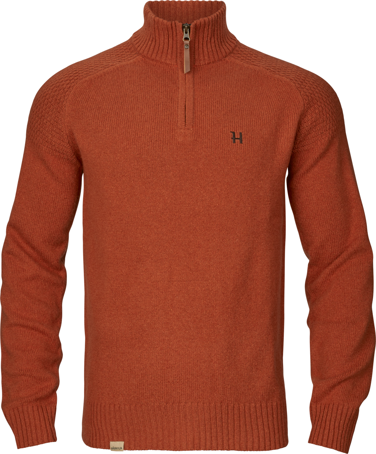 Härkila Vincent Merino-Pullover mit halbem Reißverschluss