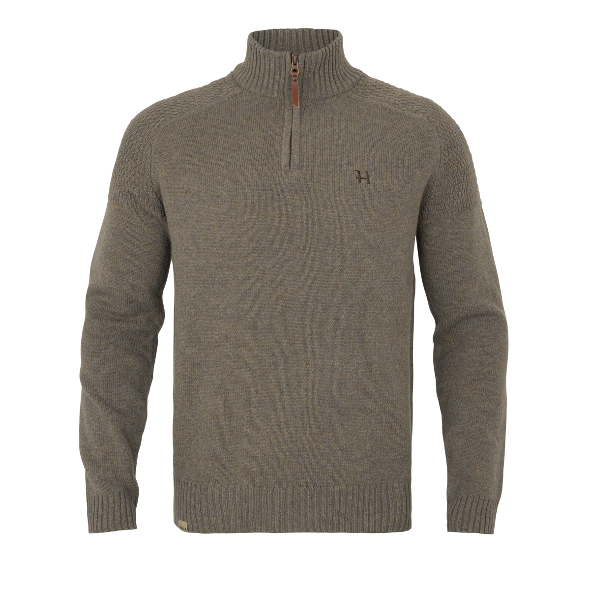 Härkila Vincent Merino-Pullover mit halbem Reißverschluss