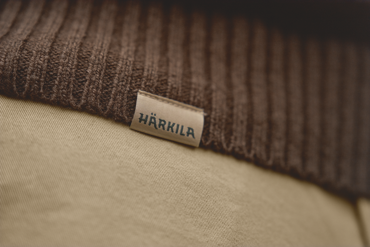 Härkila Vincent Merino-Pullover mit halbem Reißverschluss
