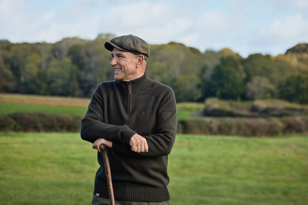 Härkila Vincent Merino-Pullover mit halbem Reißverschluss