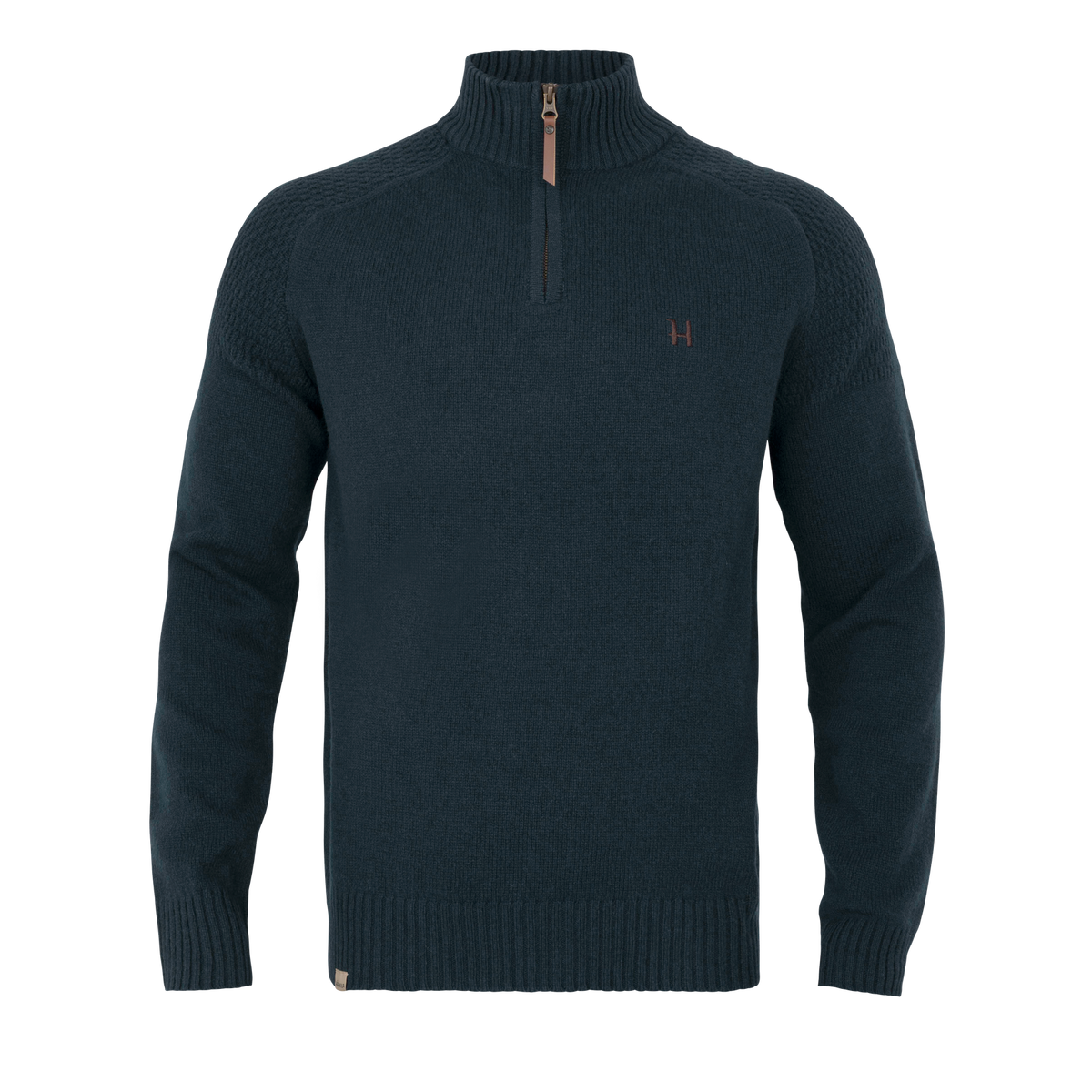 Härkila Vincent Merino-Pullover mit halbem Reißverschluss