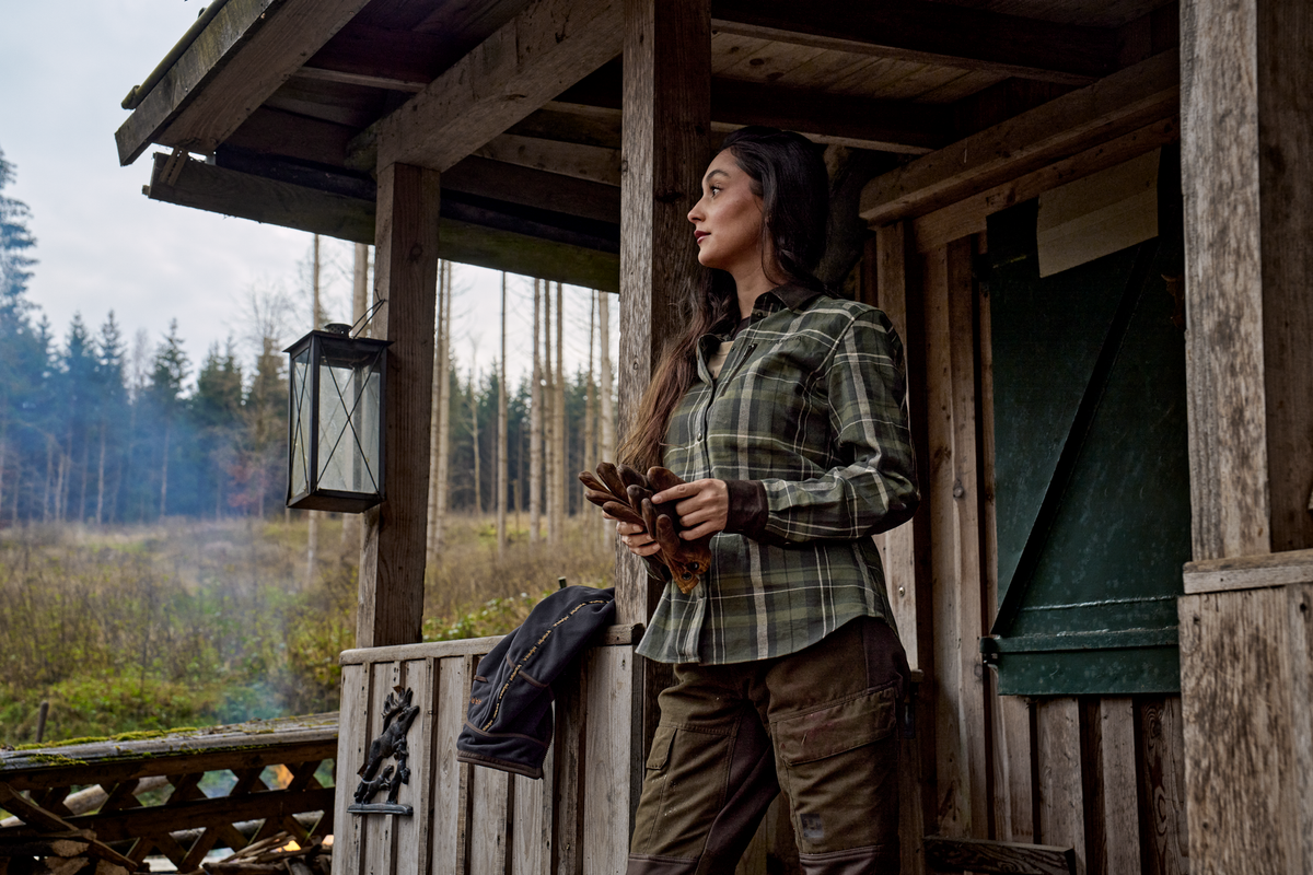 Härkila Pajala Langarmbluse Damen