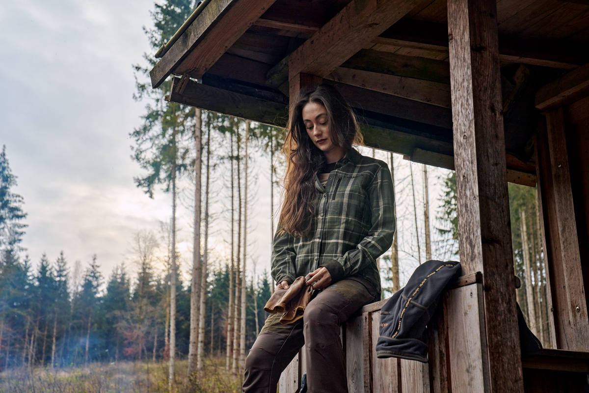 Härkila Pajala Langarmbluse Damen