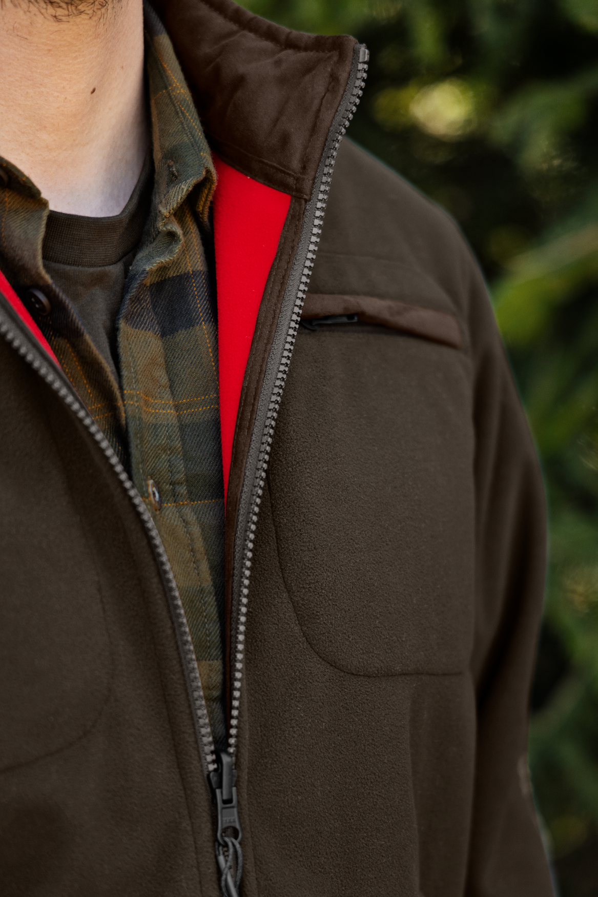 Härkila Kamko Regal Fleecejacke (reversibel)