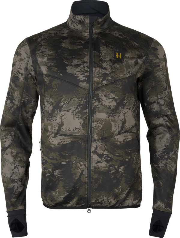 Härkila NOCTYX Camo Full Zip Fleece