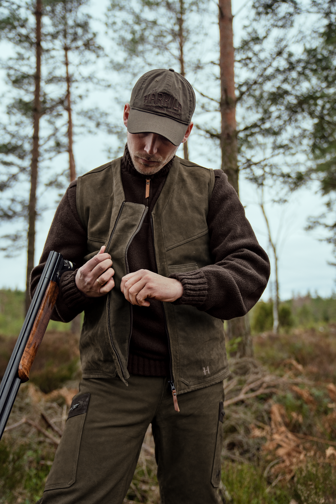 Härkila Pro Hunter Lederweste