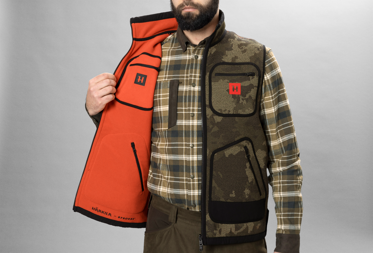 Härkila Kamko Pro Edition Reversible hi-vis Weste