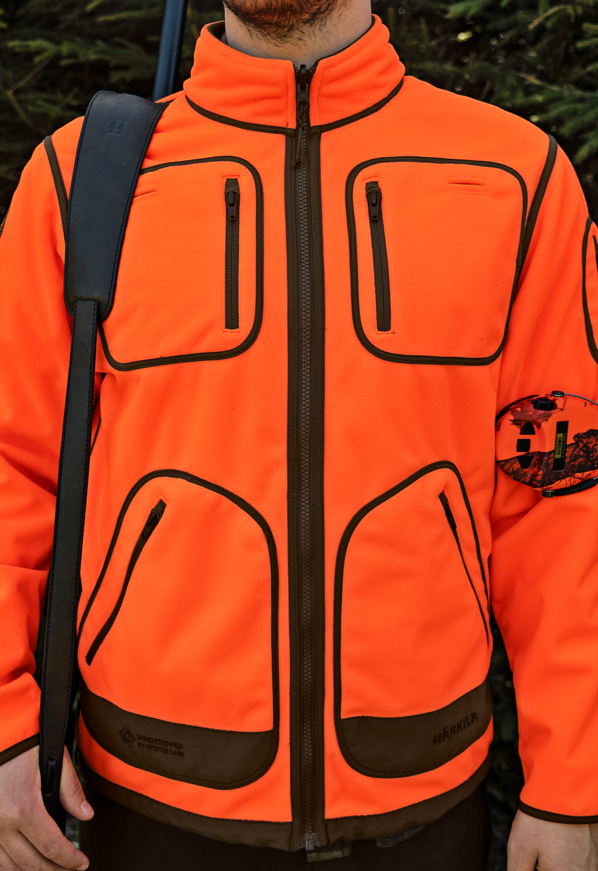 Härkila Kamko Blaze Fleecejacke (reversibel)