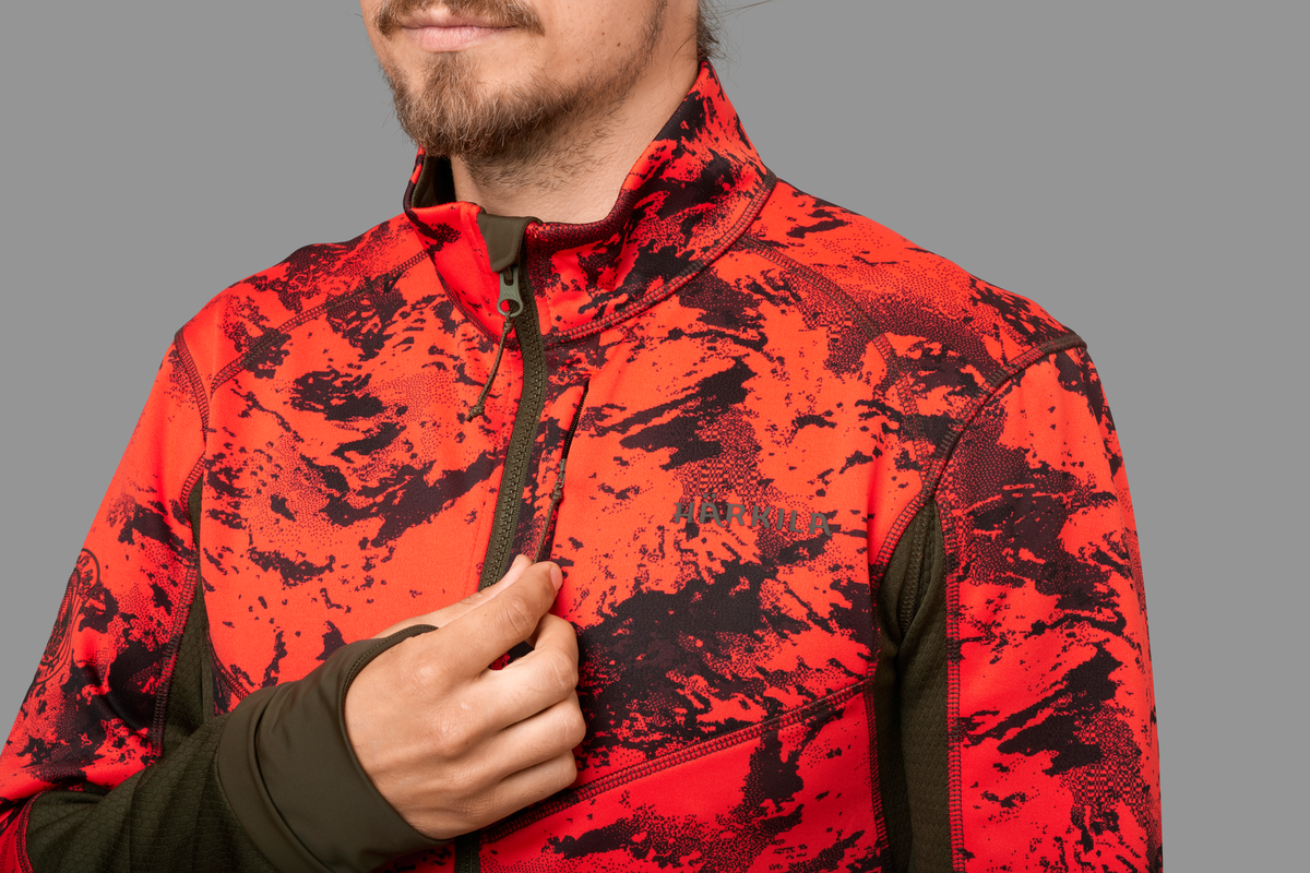 Härkila Wildboar Pro Camo Fleecejacke