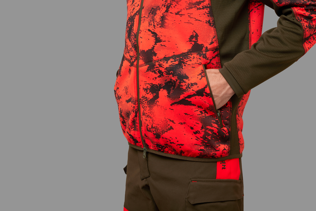 Härkila Wildboar Pro Camo Fleecejacke