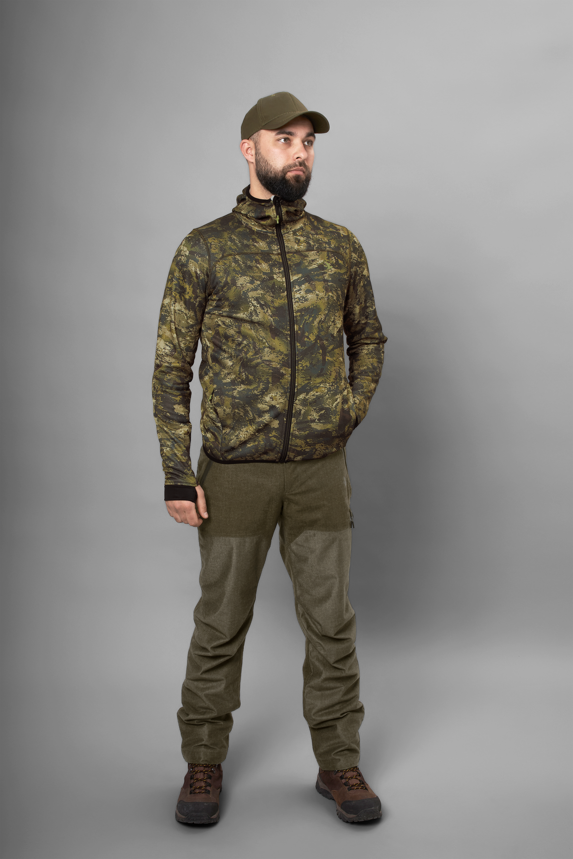 Seeland Power Camo Fleecejacke