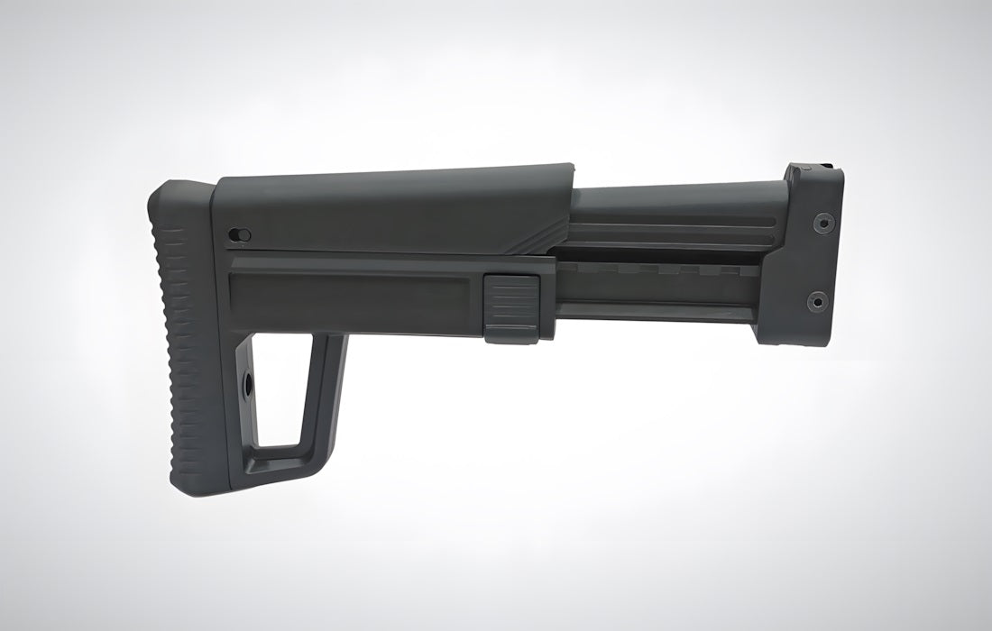DLG Tactical Fixed ACR Schaft mit Picatinny‑Anschluss, Ansicht 3