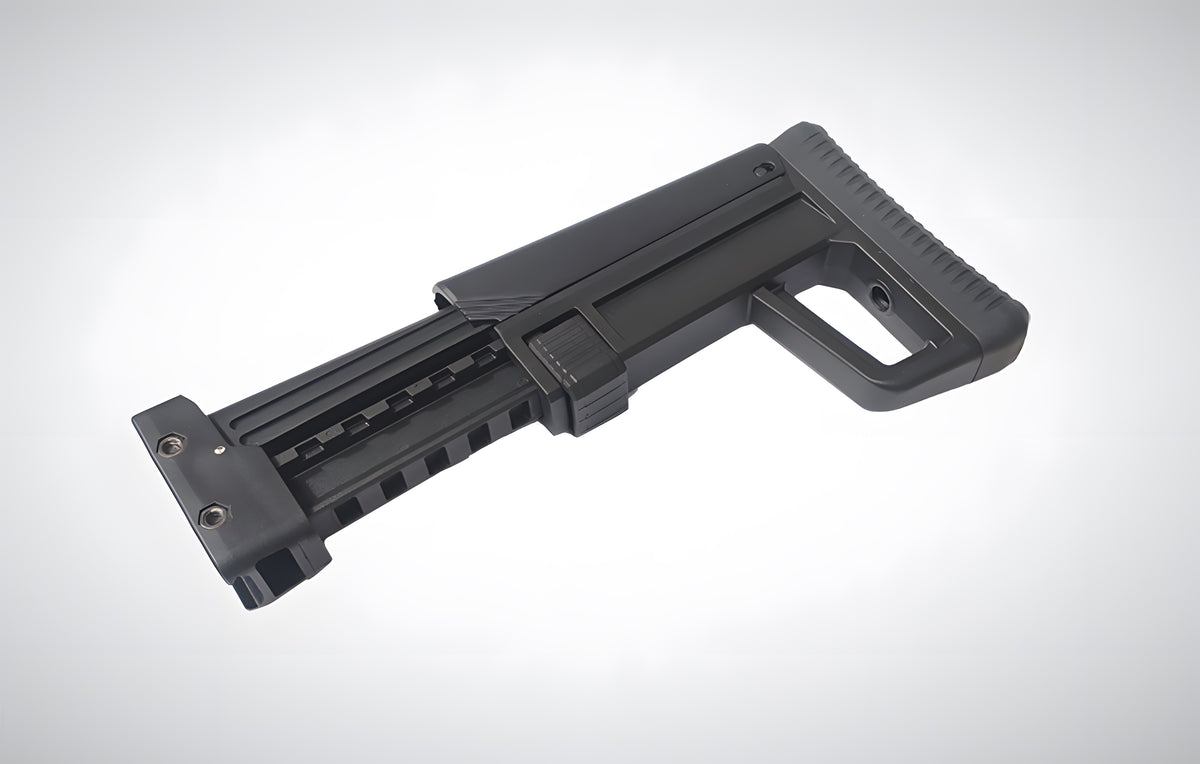 DLG Tactical Fixed ACR Schaft mit Picatinny‑Anschluss, Ansicht 5