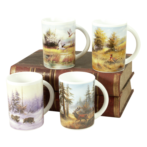 4 Kaffeetassen im Set