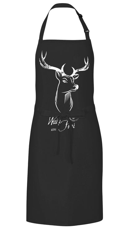 Grillschürze schwarz - Hunters World 