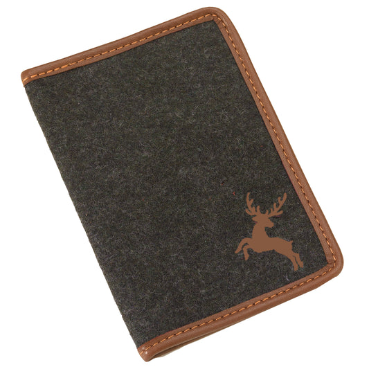 AKAH Jagdscheinetui Loden braun - Hunters World 