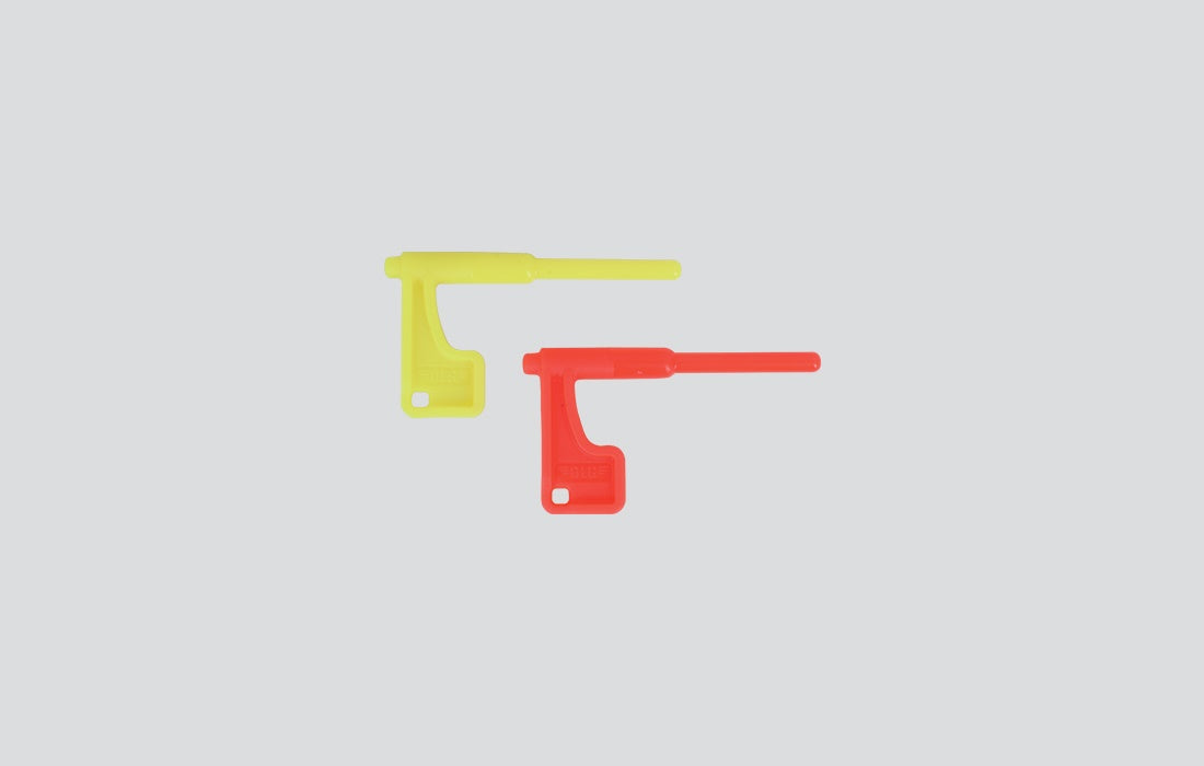 DLG Tactical Rifle Safety Flag, Gelb, Ansicht 2