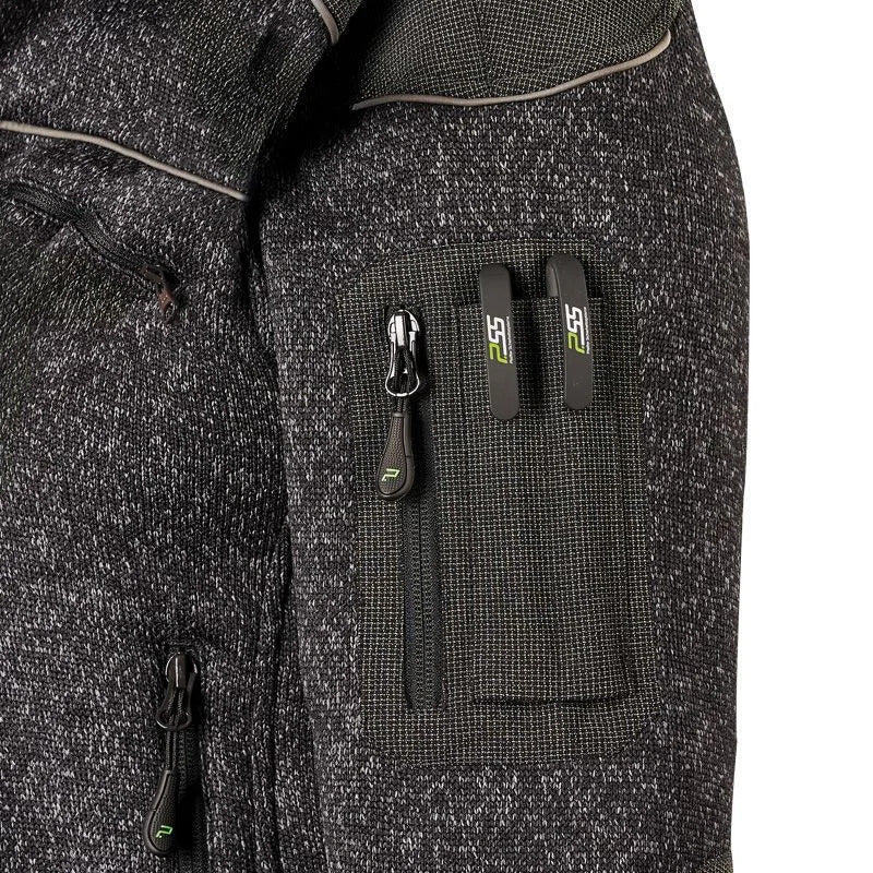 PSS X-treme Arctic Faserstrickjacke / anthrazit - Hunters World 