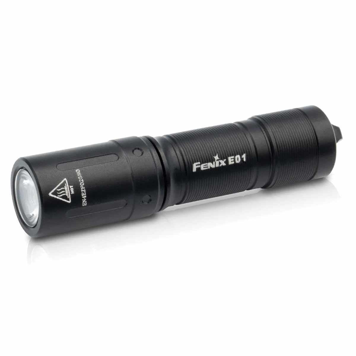 Fenix E01 V2.0 LED Schlüsselbundleuchte schwarz, Ansicht 2