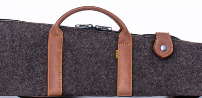 AKAH Flintenfutteral Loden/Elchleder - Hunters World 