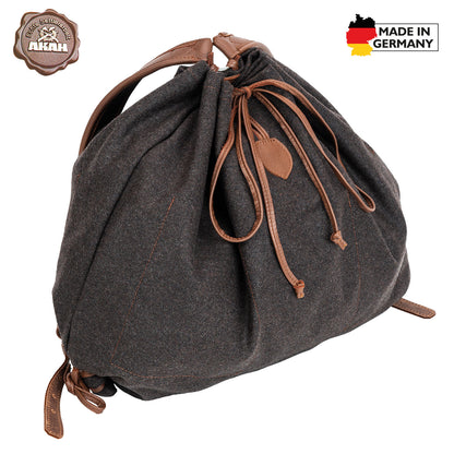 AKAH Gebirgsrucksack Loden/Elch-Leder - Hunters World 