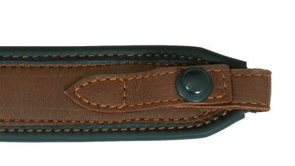 AKAH Gewehrriemen Elchleder mit Blitzriemenknopf - Hunters World 