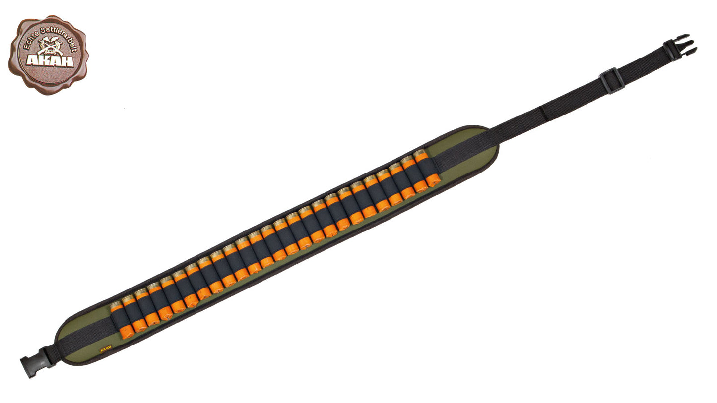 AKAH Patronengurt Neopren grün - Hunters World 