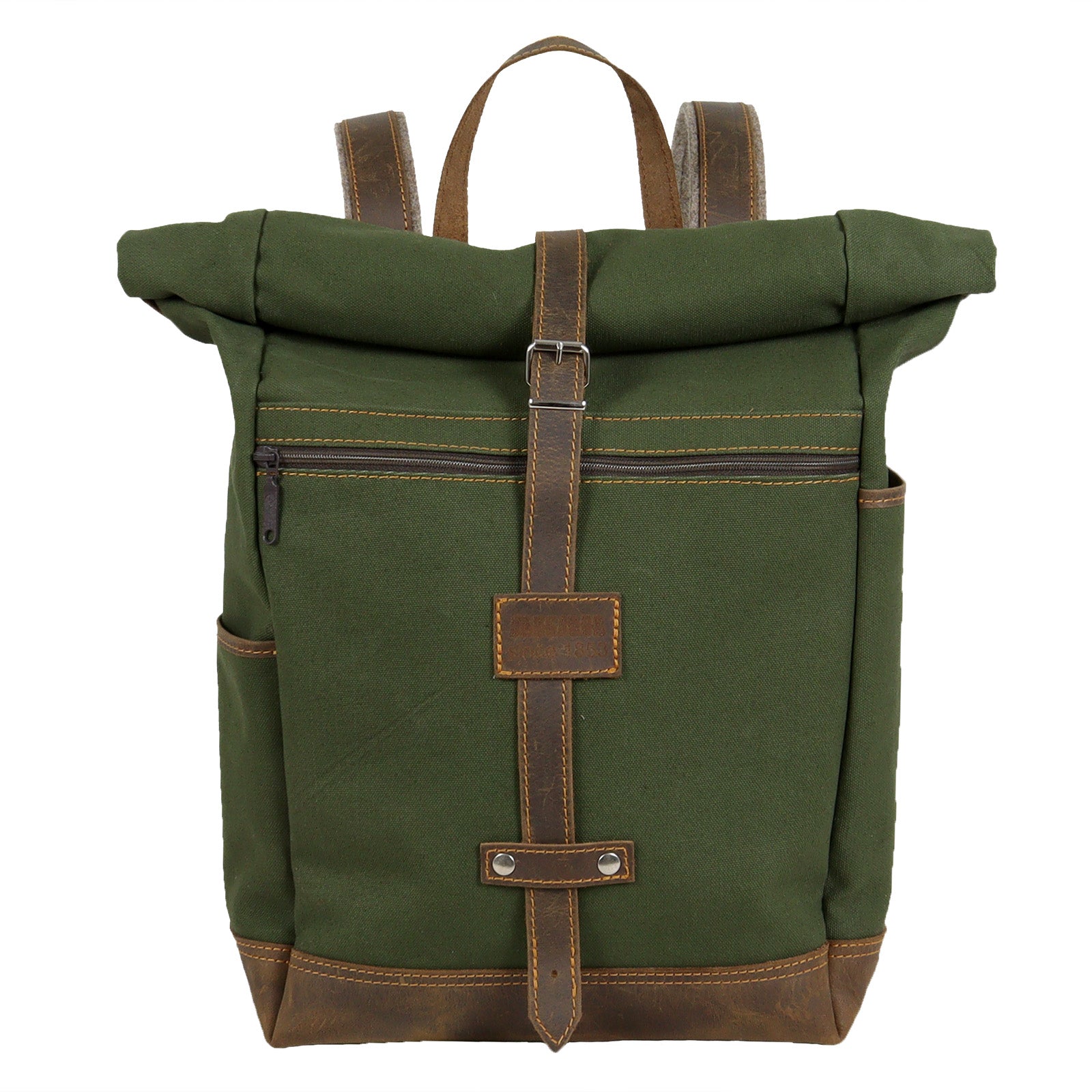 AKAH Rolltop-Rucksack aus Canvas - Hunters World 