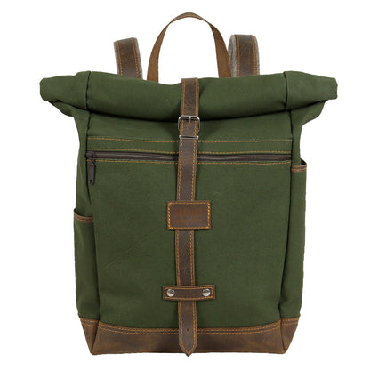 AKAH Rolltop-Rucksack aus Canvas - Hunters World 