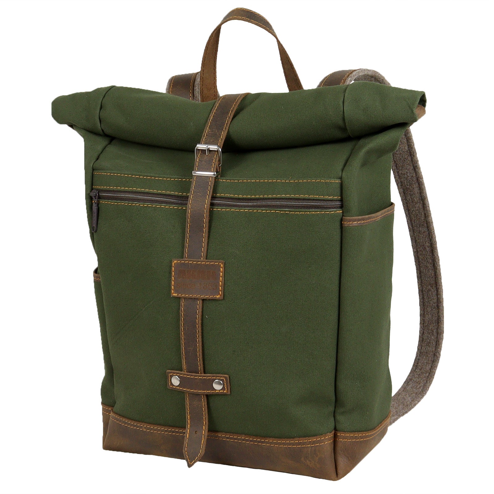 AKAH Rolltop-Rucksack aus Canvas - Hunters World 