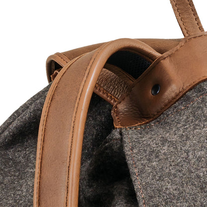 AKAH Rucksack "Loden de Luxe" mit Elch-Leder - Hunters World 