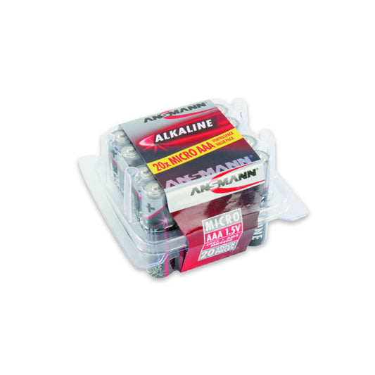 ANSMANN RED Alkaline Mikro AAA Batterie 20er Box 1,5V - Hunters World 
