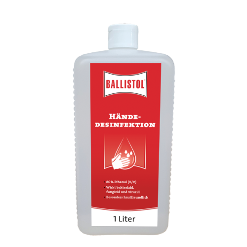 Ballistol Hände-Antiseptikum, Händedesinfektion, 1L