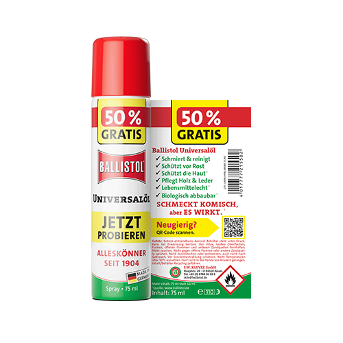 Ballistol Universalöl 75ml Kennenlernaktion, Ansicht 2