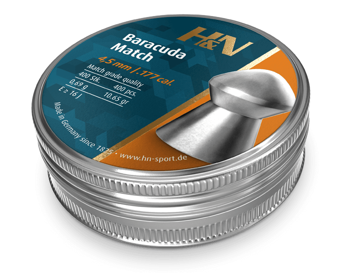 Luftgewehrmunition H&N Baracuda Match, 400 4,50, Ansicht 2