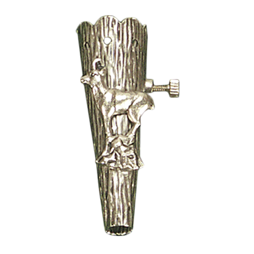 Barthülse, mit Gams, Höhe 4,5 cm, Ø 13 mm, Barthülse Gems 14/Sch