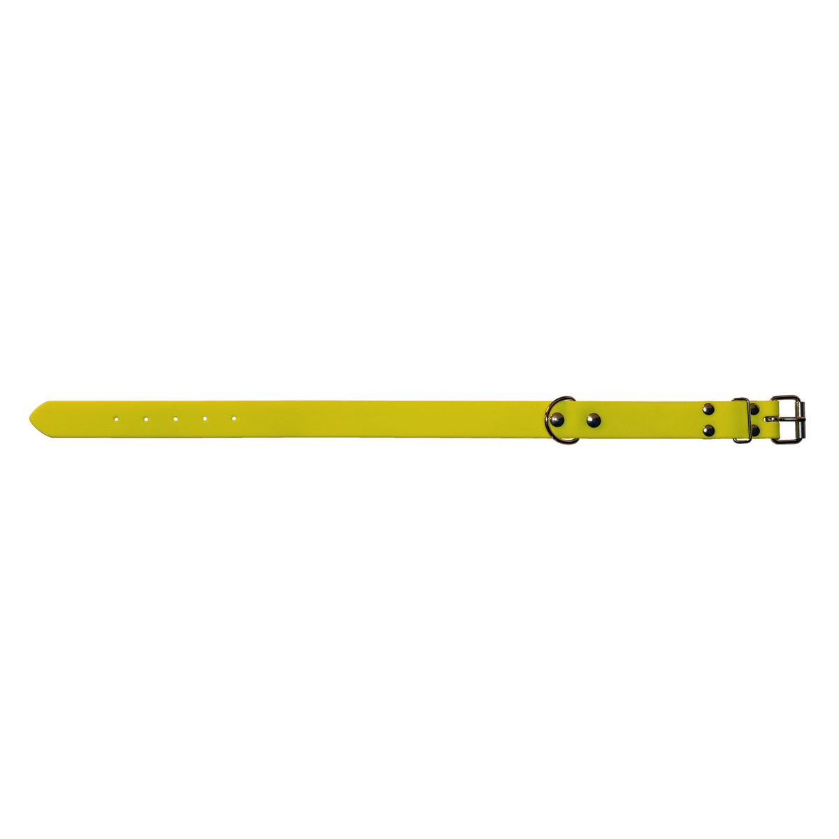 Biothane® Halsband, gelb, B-Th.Halsband.gelb 50cm