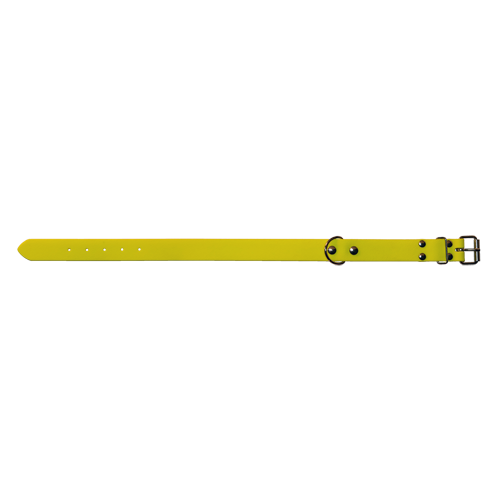 Biothane® Halsband, gelb, B-Th.Halsband.gelb 60cm